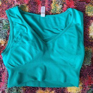 Yogalicious Teal Sports Bra